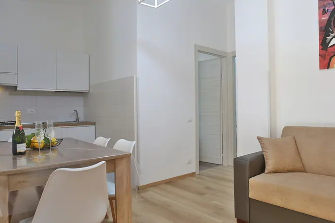 Zona giorno e cucina negli alloggi Paradise Beach — foto 41